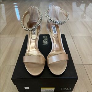 Badgley Mischka Crystal heels. Prom/special event